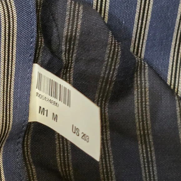 Boss Striped Button Down Shirt - Picture 7 of 7